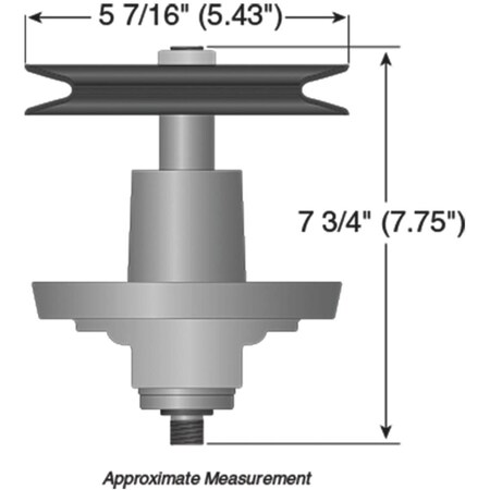 Stens Spindle Assembly For Mtd 918-04608A , 285-859 285-859